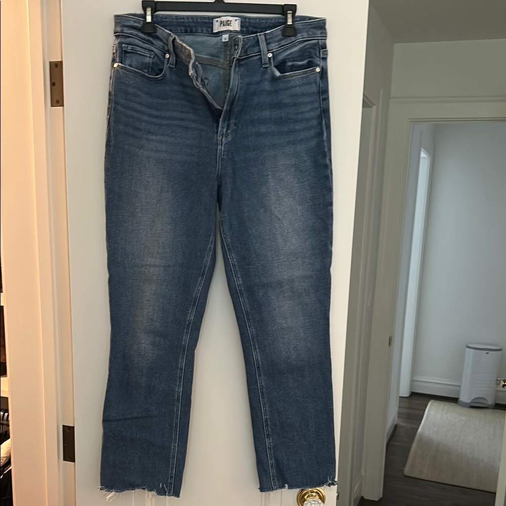 PAIGE Blue Ankle Cindy Jean